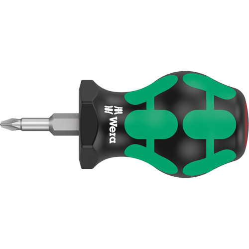 Stubby Phillips Screwdriver, #1, 4" L, Plastic Handle Pronet Distribution
