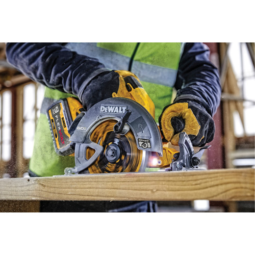 Ensemble de scie circulaire sans balai Flexvolt Max avec frein &eacute;lectrique, 7-1/4", 60 V Pronet Distribution