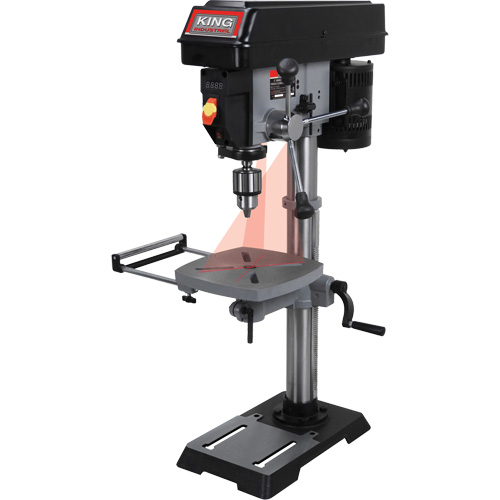 Variable Speed Drill Press, 12", 5/8" Chuck, 3200 RPM Pronet Distribution