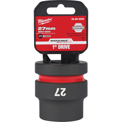 Douille Shockwave Impact Duty, Puissance, 27 mm, Prise 1", 6 pans Pronet Distribution