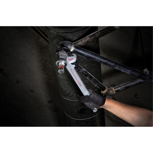 Cl&eacute; &agrave; tuyau avec manche Powerlength, Cap des m&acirc;choires 1-1/2", Longueur 10" Pronet Distribution
