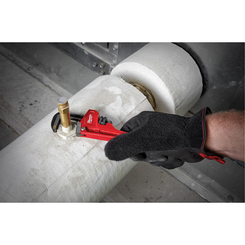 Cl&eacute; &agrave; tuyau, Cap des m&acirc;choires 3/4", Longueur 6", Fini Rev&ecirc;tement en poudre Pronet Distribution