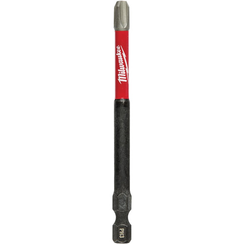 Embout de tournevis Shockwave Impact Duty, Phillips, Embout #3, Prise 1/4", Longueur 3-1/2" Pronet Distribution