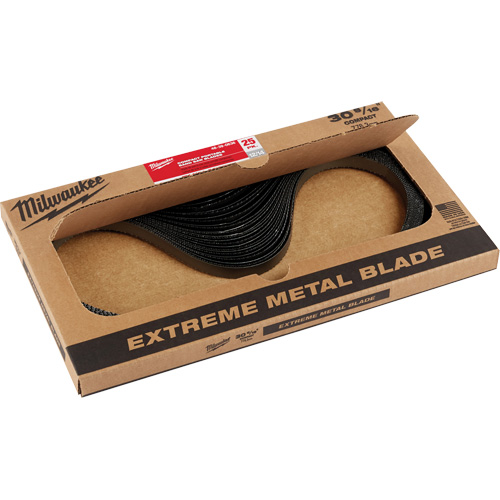 Lames-ruban pour coupes de m&eacute;taux extr&ecirc;mes, Acier rapide, 30-9/16" lo x 1/2" la x &eacute;paisseur 0,02", 8/10 dents par pouce Pronet Distribution