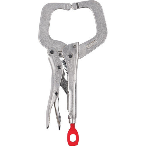Torque Lock Locking C-Clamp with Regular Jaws, 6" (152 mm) Capacity Pronet Distribution