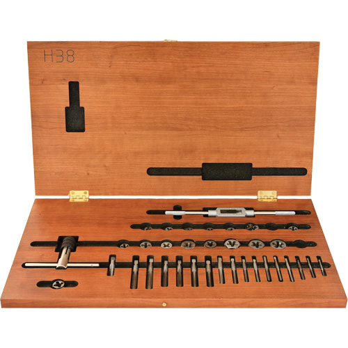 DRILLCO Tap & Hex Die Set, 36 Pieces Pronet Distribution
