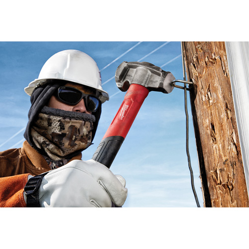 4-in-1 Lineman's Hammer, 32 oz., Fibreglass Handle, 15" L Pronet Distribution