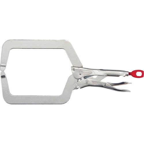 Torque Lock Locking Pliers with Deep Jaws, 9" Length, C-Clamp Pronet Distribution