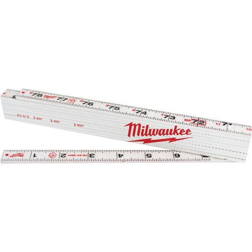 R&egrave;gle pliante, 78" lo, Composite, Graduations de 1/16" Pronet Distribution