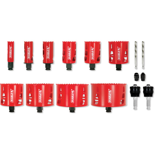 Ensemble de scie-cloche bim&eacute;tallique pour &eacute;lectricien, 16 morceaux Pronet Distribution