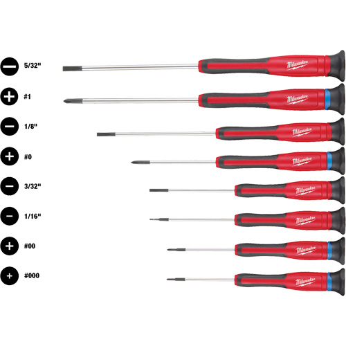 Precision Screwdriver Set, 8 Pcs. Pronet Distribution