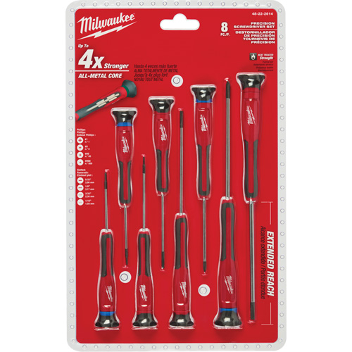 Precision Screwdriver Set, 8 Pcs. Pronet Distribution
