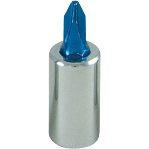 Douille tournevis &agrave; embout bleu, Phillips, #2, Prise 1/4" Pronet Distribution