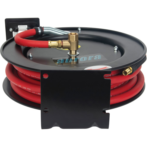 Hose Reel, Air/Water, 3/8" x 25', Single Hose, 300 psi Pronet Distribution