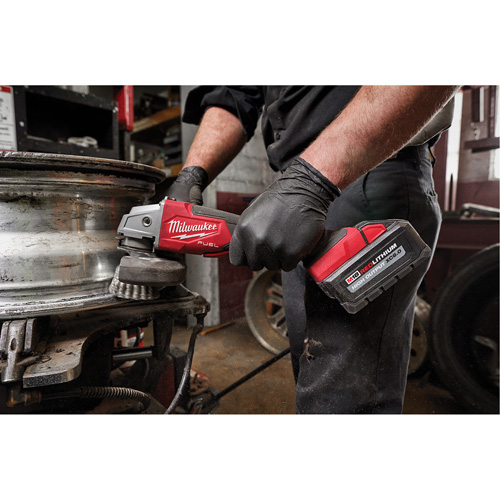M18 Fuel Variable Speed Braking Grinder with No-Lock Paddle Switch, 18 V, 5"/4-1/2" Chuck, Lithium-Ion Pronet Distribution