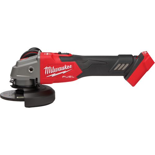 Meuleuse &agrave; frein &agrave; vitesse variable avec interrupteur &agrave; glissi&egrave;re verrouillable M18 Fuel, 18 V, Mandrin 5"/4-1/2", Lithium-ion Pronet Distribution