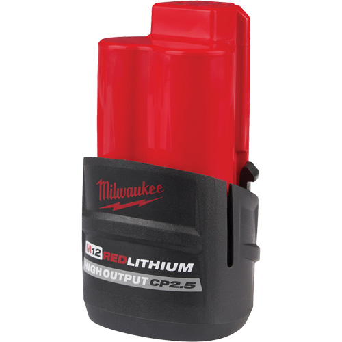 M12 Redlithium High Output CP2.5 Battery Pack, Lithium-Ion, 12 V, 2.5 Ah Pronet Distribution