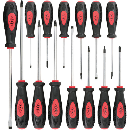 IESD-14S Ergonomic Screwdriver Set, 14 Pcs., Magnetic Pronet Distribution
