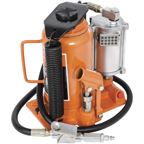 Cric-bouteille super robuste, 20 tonne(s), Air comprim&eacute;/hydraulique, 20" Hauteur &eacute;lev&eacute;e Pronet Distribution