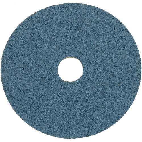 Disque de ponçage en fibre de r&eacute;sine, 7" dia., Grain Z24, Alumine de zirconium Pronet Distribution