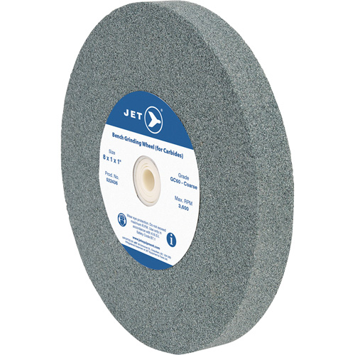 GC810C Bench Grinding Wheel, 8" x 1", 1" Arbor, Silicon Carbide Pronet Distribution