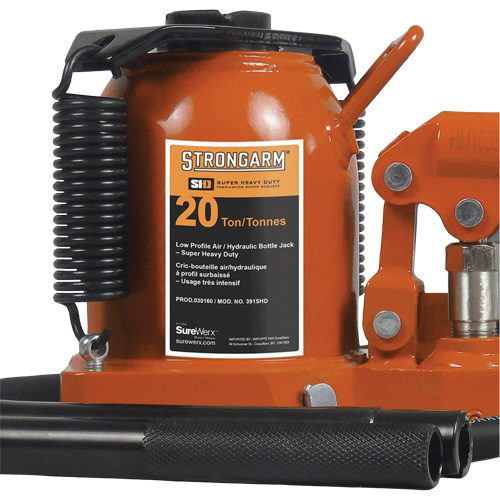 Air Assist Bottle Jacks, 20 Ton(s), Air Hydraulic Pronet Distribution