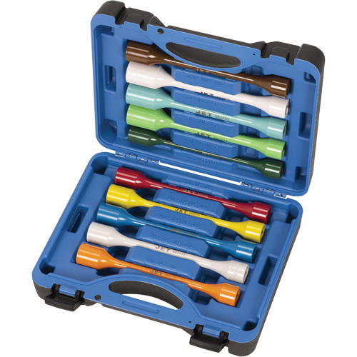 JTLS-1210S Jeux de douilles limiteurs de couple, Prise 1/2", Couple de 65 lb-pi/80 lb-pi/100 lb-pi/120 lb-pi/140 lb-pi/45 lb-pi/135 lb-pi, Multiple Pronet Distribution