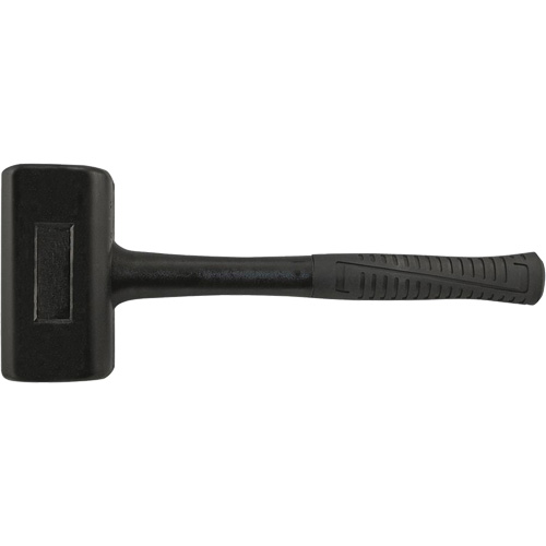 DB-100HD Marteaux monopi&egrave;ce &agrave; t&ecirc;te de massue sans rebond, 1 lb, Prise Textur&eacute;, 12" lo Pronet Distribution