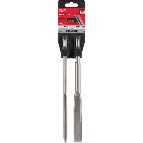 SDS PLUS Sledge Bull Point & Flat Chisel Set Pronet Distribution