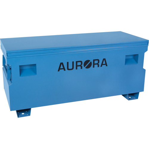 Jobsite Tool Box, 60" x 24" x 27-1/2", Steel, Blue Pronet Distribution