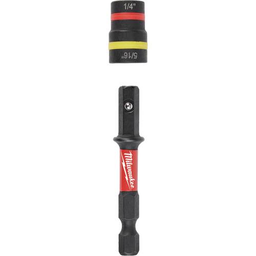 Tourne-&eacute;crou 2-en-1 Shockwave Impact Duty Quik-Clear, 5/16"/1/4" prise, 2-1/4" lo, Magn&eacute;tique Pronet Distribution