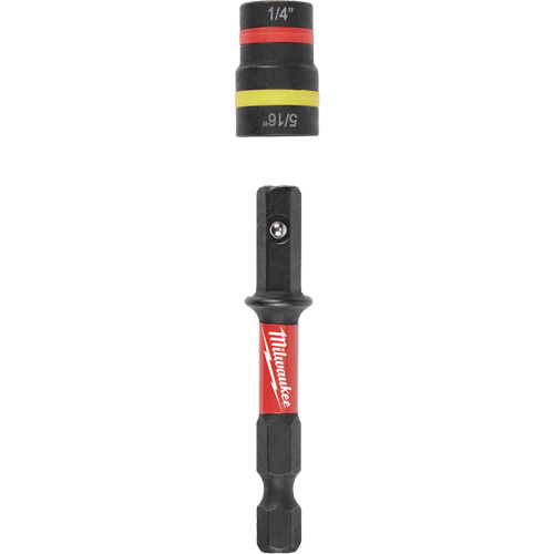 Tourne-&eacute;crous 2-en-1 Shockwave Impact Duty Quik-Clear, 5/16"/1/4" prise, 2-1/4" lo, Magn&eacute;tique Pronet Distribution