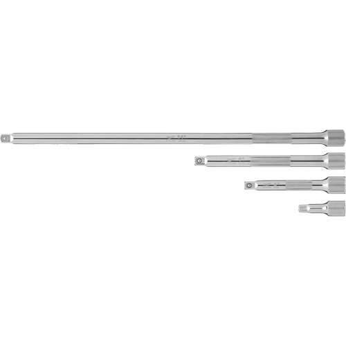 Jeu de rallonges prise, Prise de 1/4", Fini Chrome, 4 Mcx Pronet Distribution