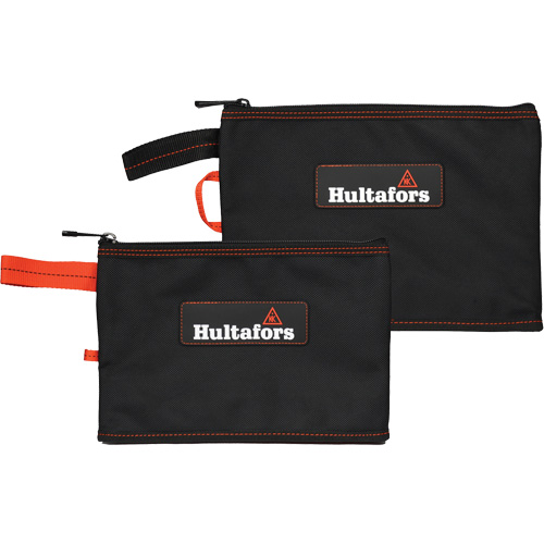 Multi-Purpose Zippered Bag, Ballistic Polyester, Black/Red Pronet Distribution