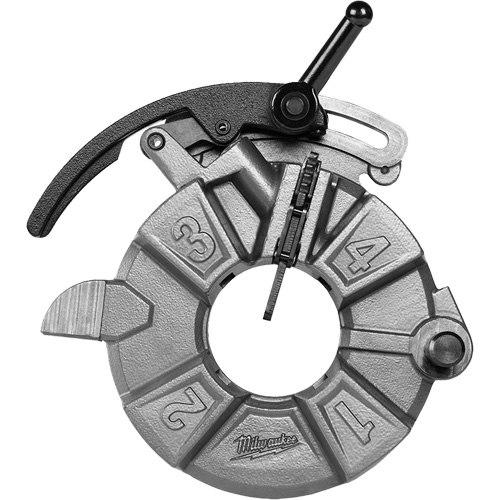 BSPT Pipe Threading Die Head with Micro-Adjust Pronet Distribution