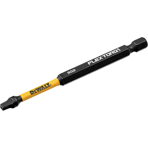 FLEXTORQ&reg; Impact Ready Screwdriver Bit, Square, #2 Tip, 1/4" Drive Size, 3-1/2" Length Pronet Distribution
