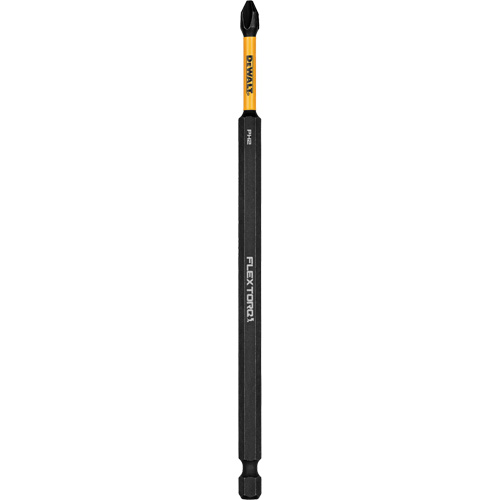 FLEXTORQ&reg; Impact Driver Bit, Phillips, #2 Tip, 1/4" Drive Size, 6" Length Pronet Distribution