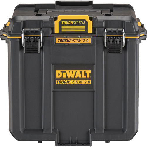 Boîte &agrave; outils compacte et profonde ToughSystem 2.0, 10" x 15-7/20" x 13-4/5", Noir/Jaune Pronet Distribution