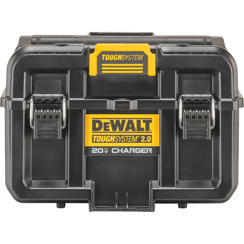 ToughSystem&reg; 2.0 20V Dual Port Charger, 14" x 15" x 9", Black/Yellow Pronet Distribution