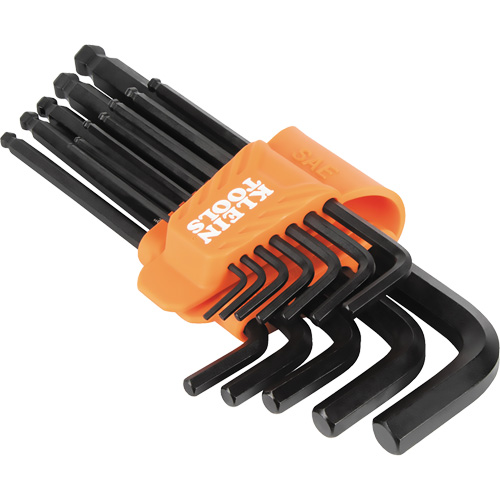 L-Style Ball-End Hex Key Wrench Set, 12 Pcs., Imperial Pronet Distribution