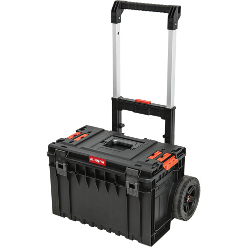 Base roulante boîte &agrave; outils Arx, 25-1/5" x 19" x 26", Noir Pronet Distribution