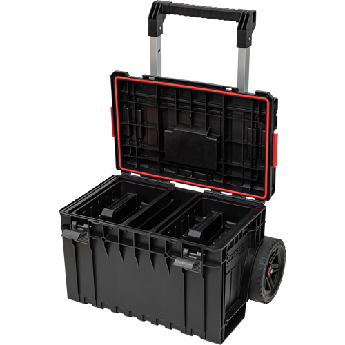 Base roulante boîte &agrave; outils Arx, 25-1/5" x 19" x 26", Noir Pronet Distribution