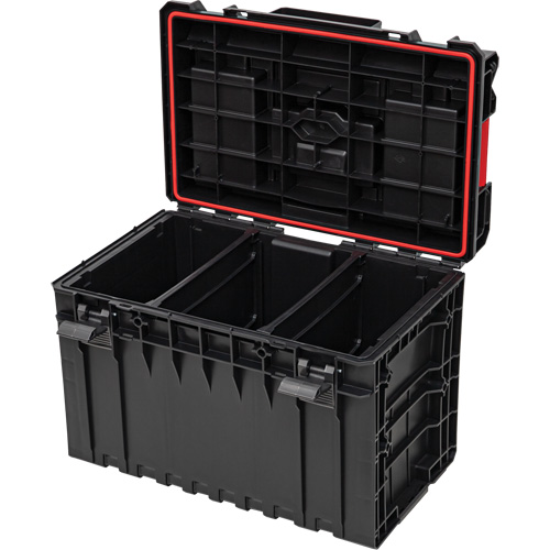 Grande boîte &agrave; outils Arx, 23" x 15-1/5" x 16-1/2", Noir Pronet Distribution