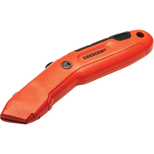 Auto-Retracting Safety Knife, 1", Steel, Aluminum Handle Pronet Distribution