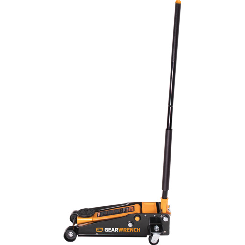 Heavy-Duty Floor Jack, 3 Ton(s) Capacity, 5-1/4" Lowered, 18-1/4" Raised, Manual Hydraulic Pronet Distribution