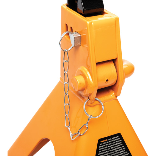 Ratcheting Jack Stand, Locking Pin, 3 tons Capacity, 11-3/4" - 17-1/2" H Pronet Distribution