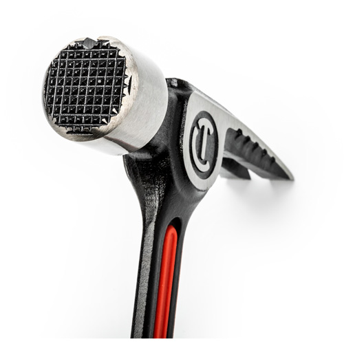 Milled-Face Framing Hammer, 28 oz., Solid Steel Handle, 16" L Pronet Distribution