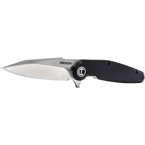 Harpoon Blade Composite Handle Pocket Knife, 3-1/2" Blade, Steel Blade, Plastic Handle Pronet Distribution