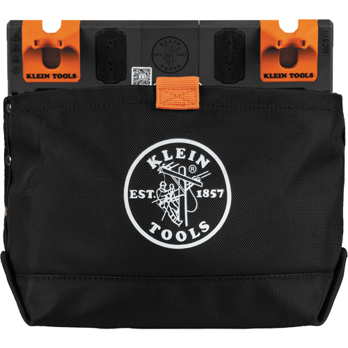 Module de poche pour quincaillerie avec crochet en S Bucket Work Centre, Nylon, 1 pochettes, Noir/Orange Pronet Distribution
