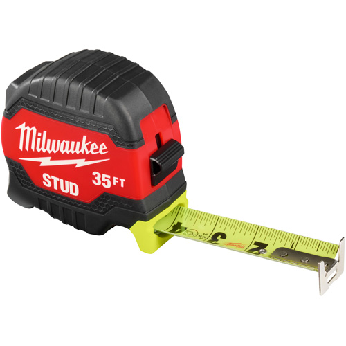 Stud Tape Measure with Engineer's Scale, 1-5/16" x 35' Pronet Distribution